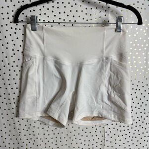 TYC White Athletic Shorts